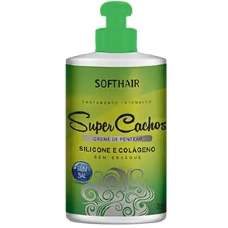 Creme Trat.softhair S.cachos Sil.co 280ml