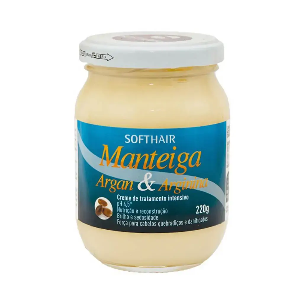 Creme De Tratamento Soft Hair Manteiga Argan E Arginina 0g