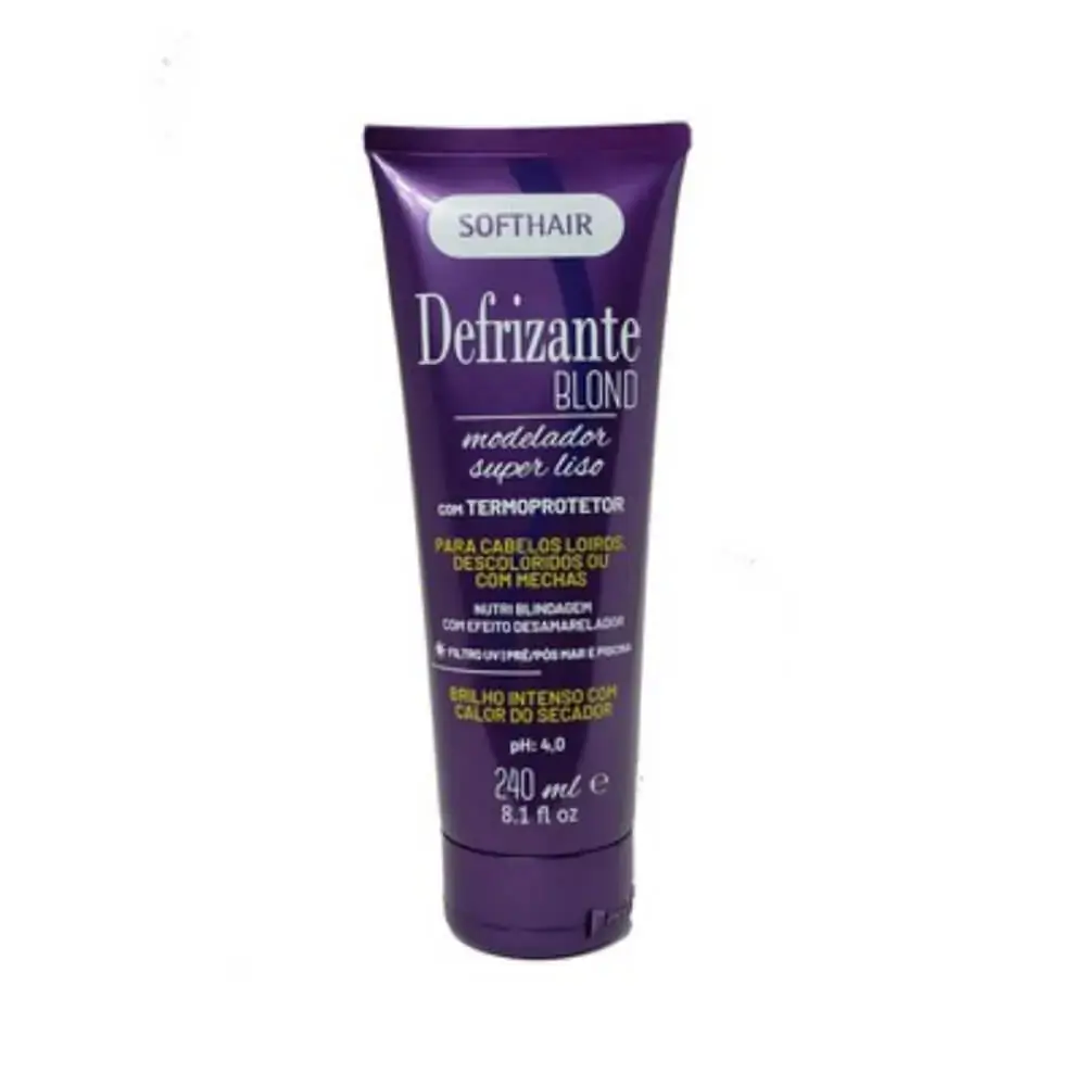 Defrizante Softhair Blond Desamarelador Com Termoprotetor