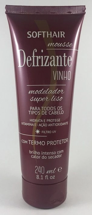 Defrizante Soft Hair 240ml Mod Vinho