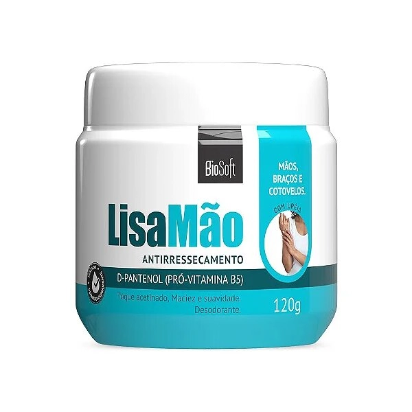 Creme Hidratante Corporal Bio Soft Lisa Mão