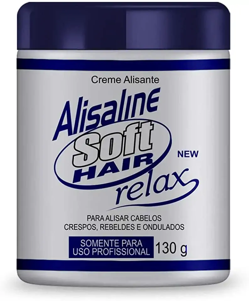 Cr Alisante Alisaline Relax Soft Hair Branco 130g