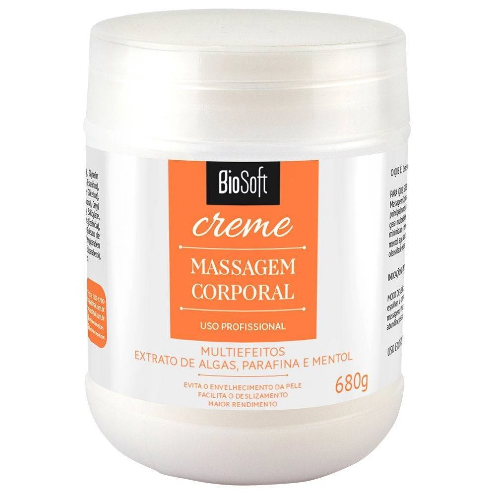 Creme Massagem Corporal Bio Soft