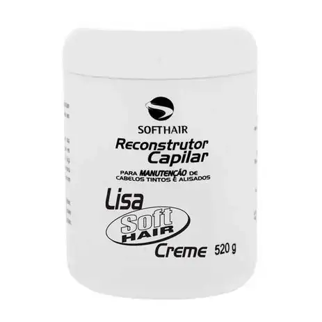 Reconstrutor Capilar Lisa Creme Soft Hair 520g