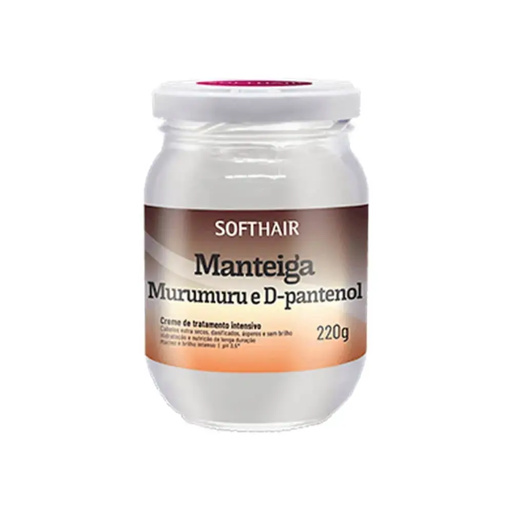 Manteiga Soft Hair Murumuru E D-Pantenol 220g