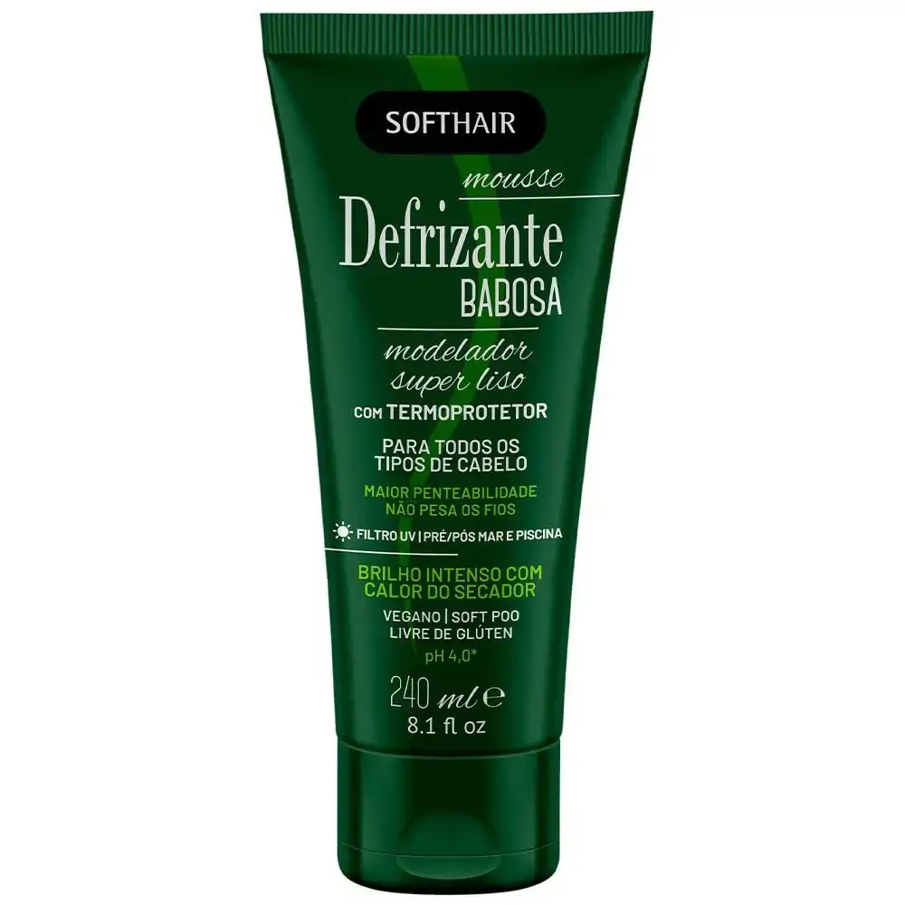 Defrizante Soft Hair Mousse Babosa 240ml