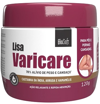 Creme Lisa Varicare 120g Pes E Pernas Soft Hair