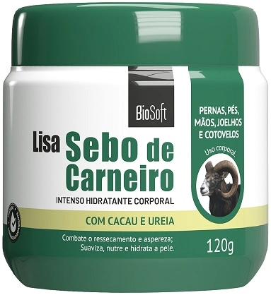 Cr Lisa Pelle Soft Hair 120g Sebo De Carneiro Pes/pernas