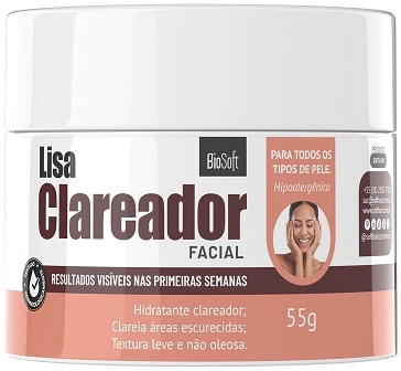 Cr Facil Lisa Soft Hair Bio Soft 55g Clareador