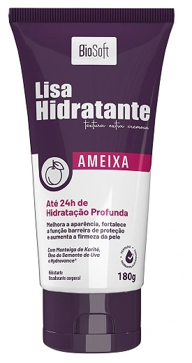 Hidrat Corporal Lisa Bio Soft 180g Ameixa