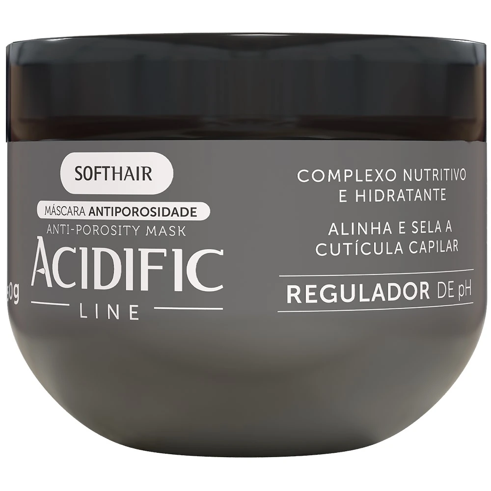 Masc Cap Acidific Line Soft Hair 250g Antiporosidade