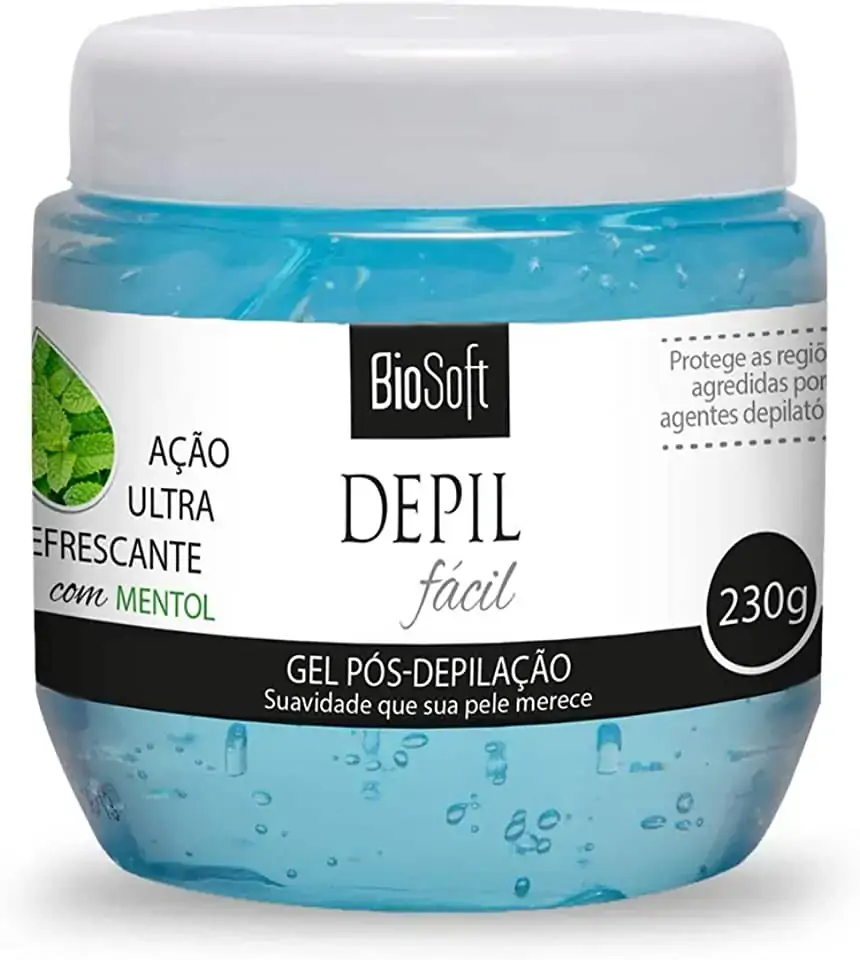 Gel Bio Soft 230g Pos Depilacao Depil Facil Deso