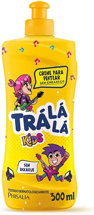 Creme Para Pentear Trá Lá Lá Kids Sem Embaraço Frasco 300ml
