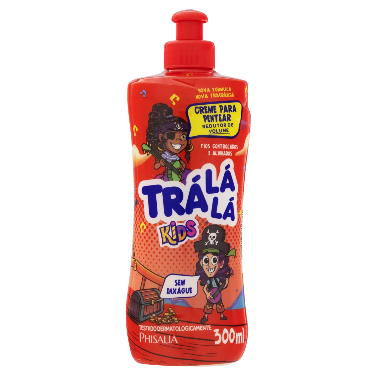Creme Para Pentear Trá Lá Lá Kids Redutor De Volume Frasco 300ml