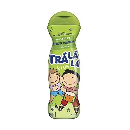 Condicionador Antifrizz Trá Lá Lá Kids Cabelos Disciplinados Frasco 480ml