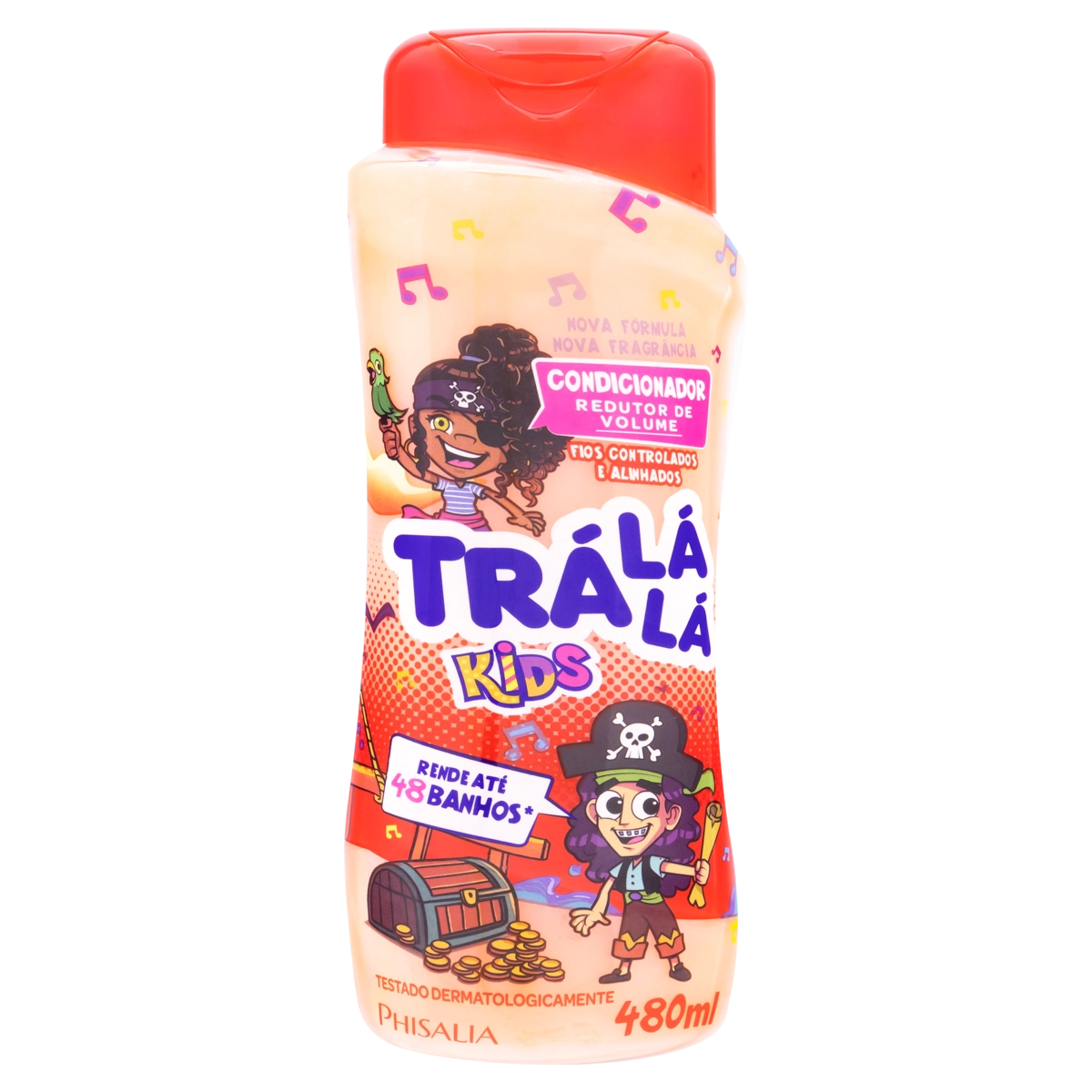 Condicionador Redutor De Volume Trá Lá Lá Kids Frasco 480ml