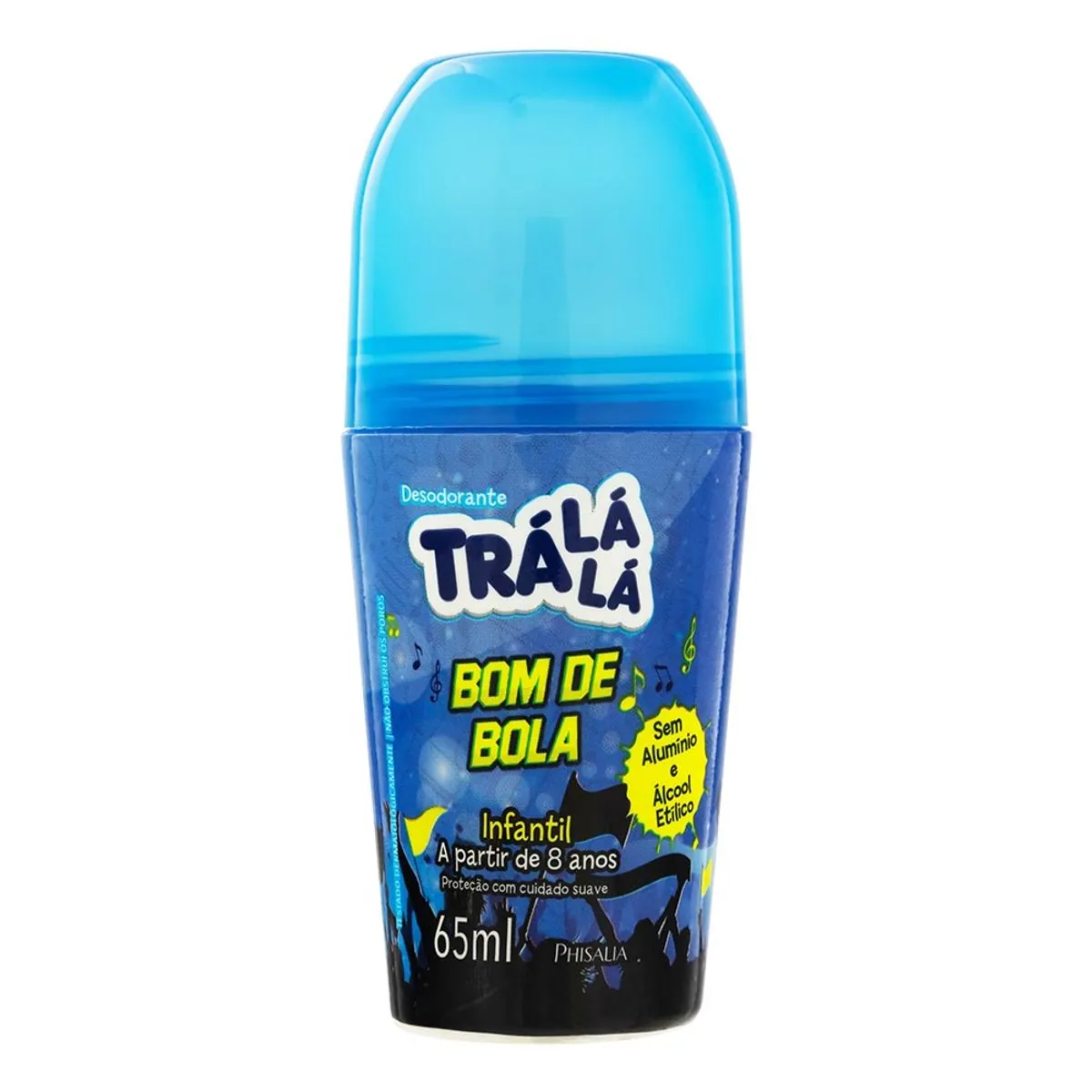 Desodorante Roll On Infantil Bom De Bola Trá Lá Lá 65ml