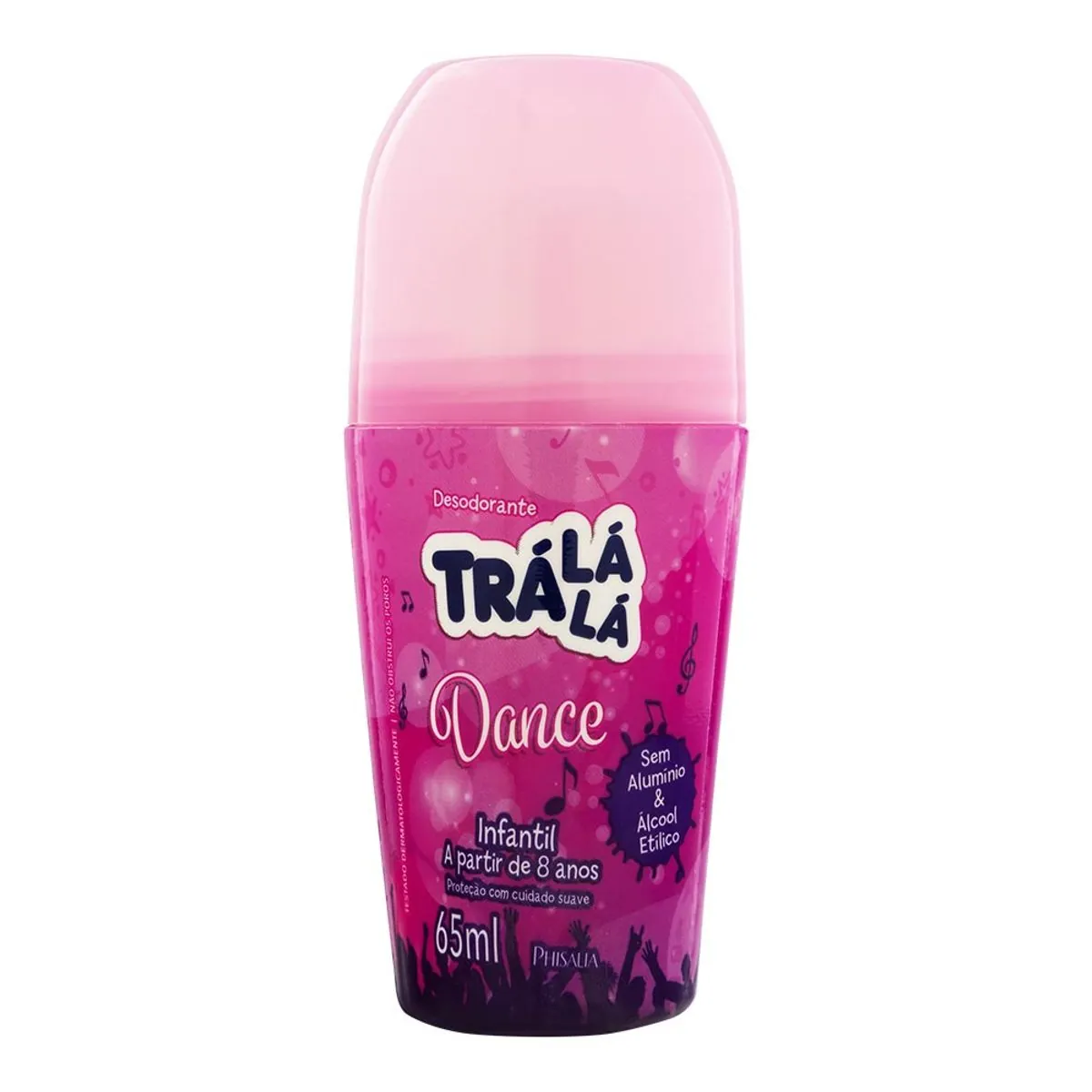 Desodorante Roll On Infantil Dance Trá Lá Lá 65ml