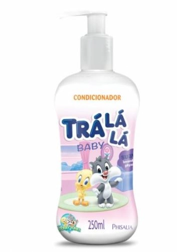 Condicionador Looney Tunes Trá Lá Lá Baby Suave Frasco 250ml