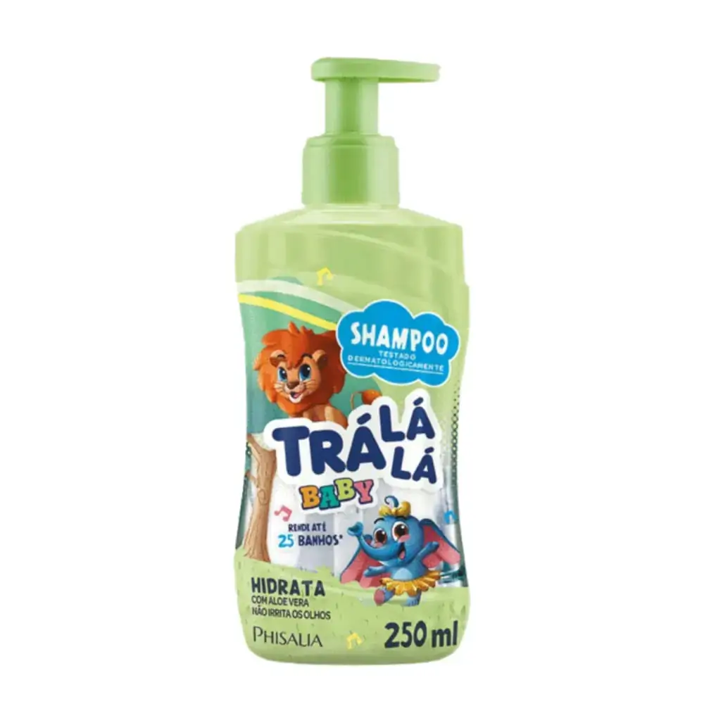 Shampoo Trá Lá Lá Baby Hidrata Frasco 250ml