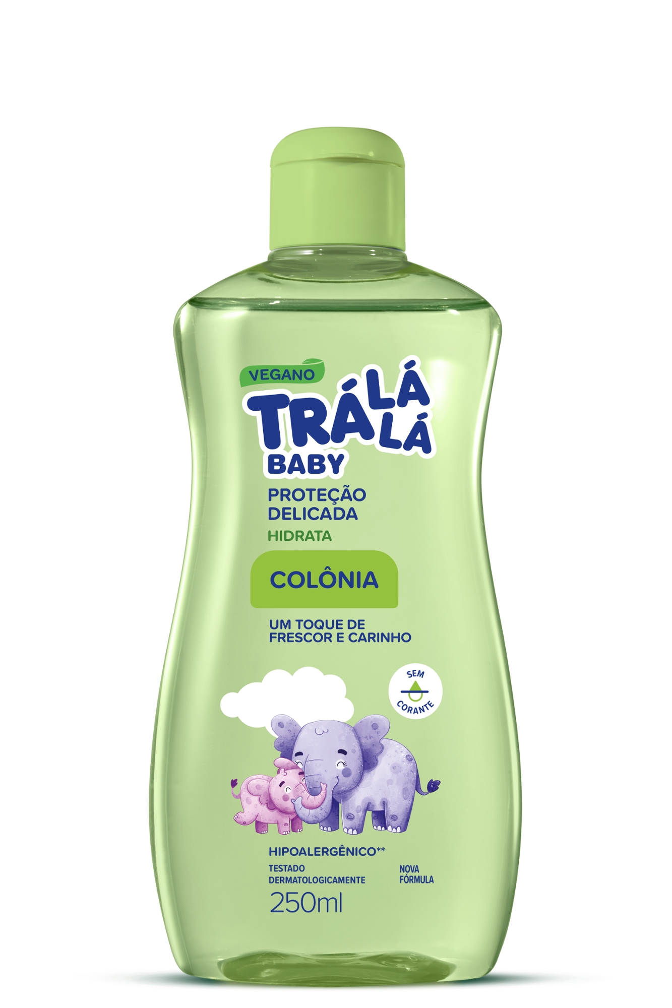 Colônia Trá Lá Lá Baby Proteção Delicada Frasco 250ml