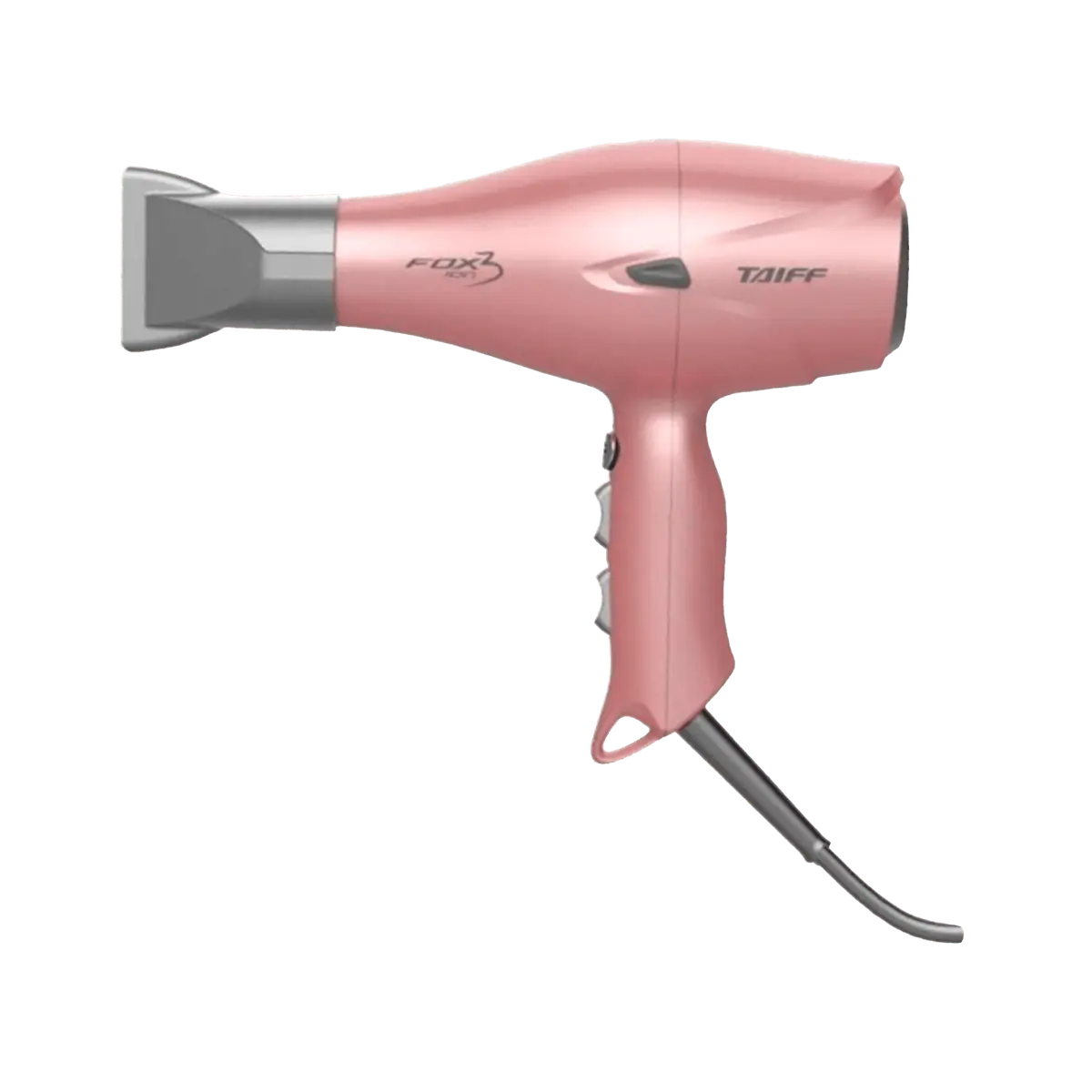 Secador de Cabelo Taiff Fox Íon 3 Rose com 2 Velocidades 3 Temperaturas 2200W 110V