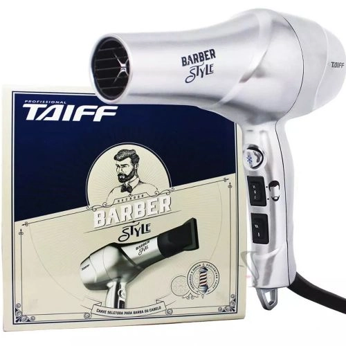 Taiff Barber Secador 1700w Prata 127v