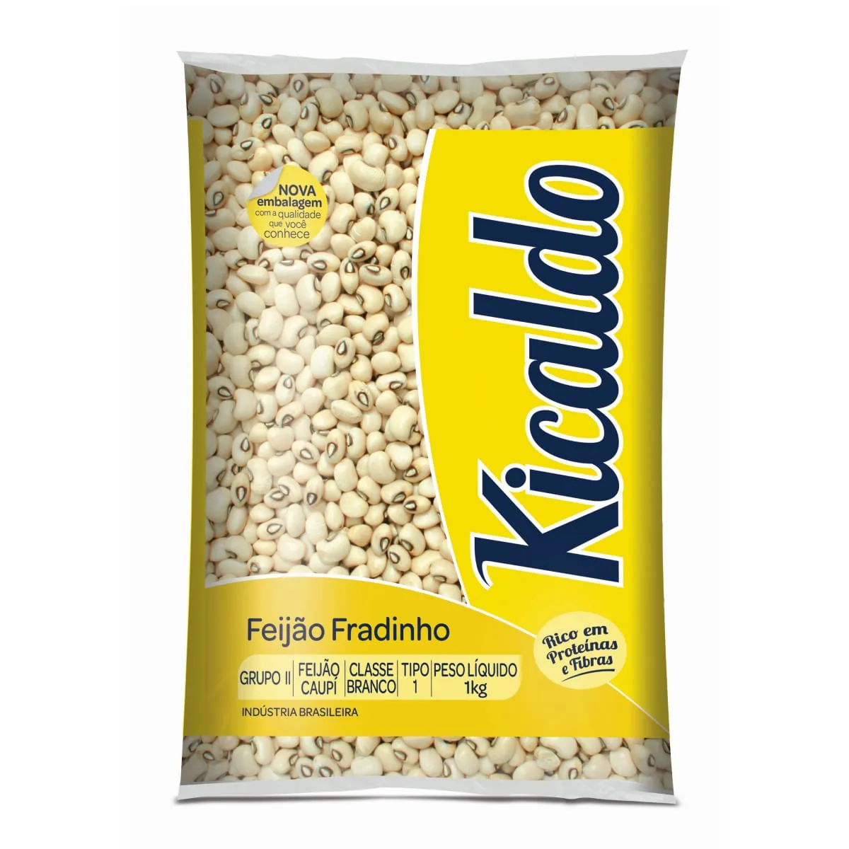 Feijão Fradinho Tipo 1 Kicaldo 1 kg