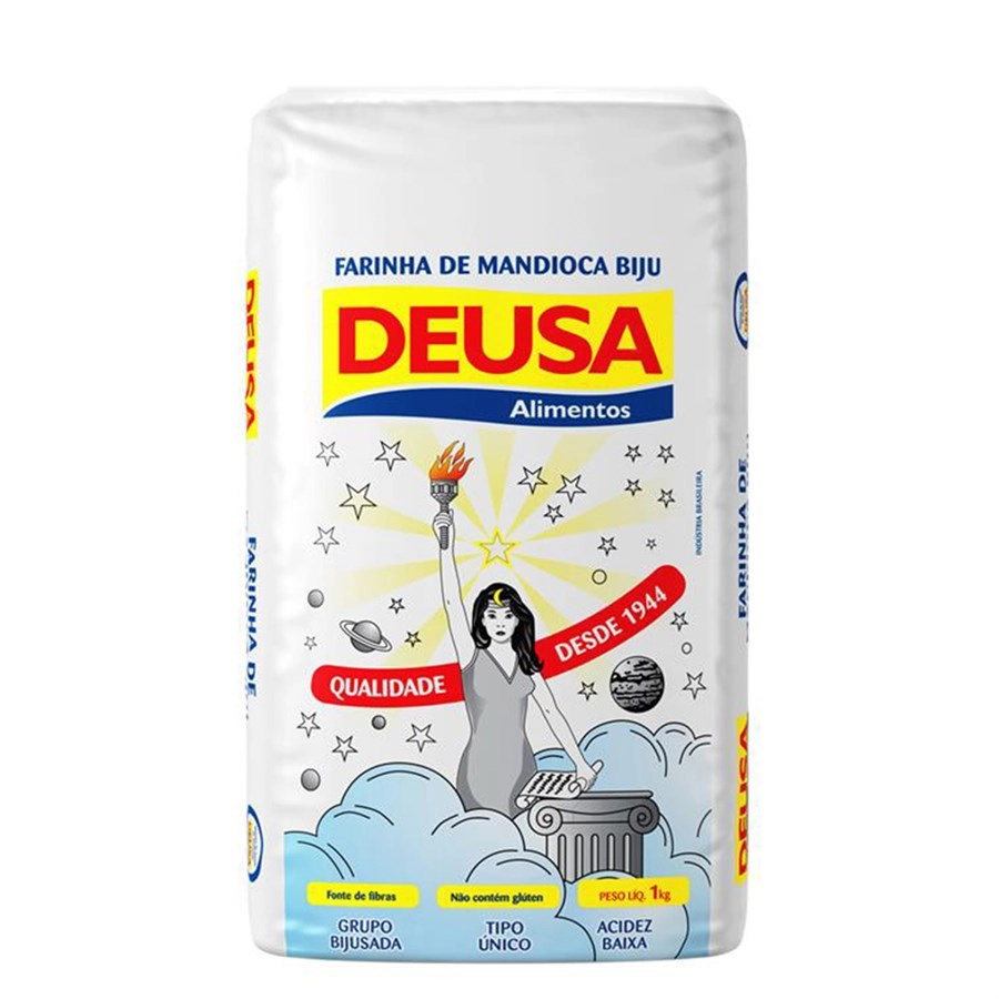 Farinha De Mandioca Deusa 1 Kg