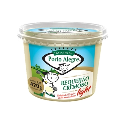 Requeijão Cremoso Porto Alegre Light