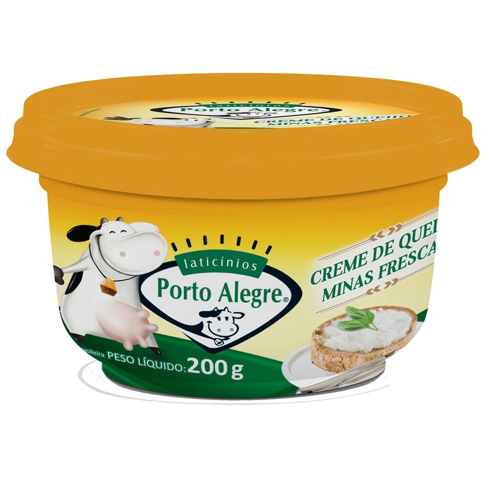 Creme Porto Alegre Queijo Minas Frescal 200gr