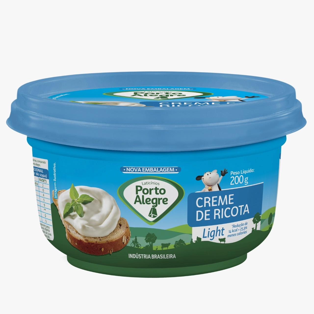 Creme Ricota P.alegre Light200