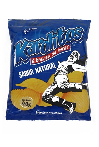 Batata Karolitos Ondulada 40g Tr