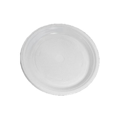 Prato Descartável Copozan Raso Branco 10unidade X 21cm
