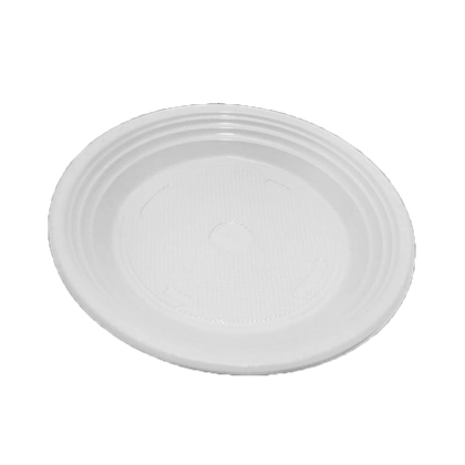 Prato Descartável Copozan Funidadedo Branco 10unidade X 21cm