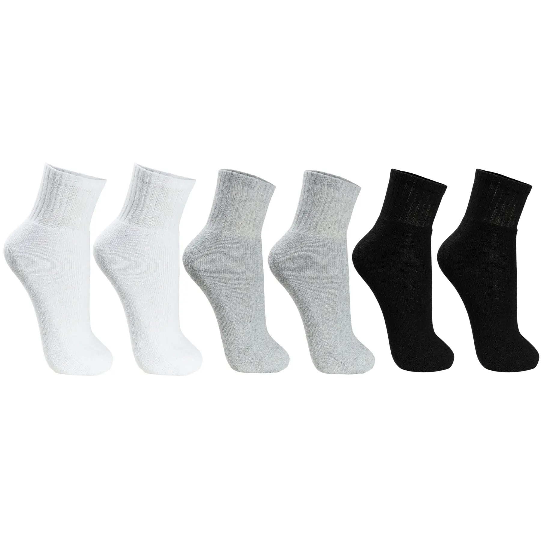 Meia Masculina Rotook Esportiva Mista 39-43 com 6 Unidades