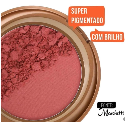 Blush Marchetti Rosa Queimado Blist 7g