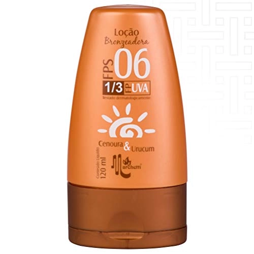Locao Bronz.marc.cenoura Uruc.fps06 120ml