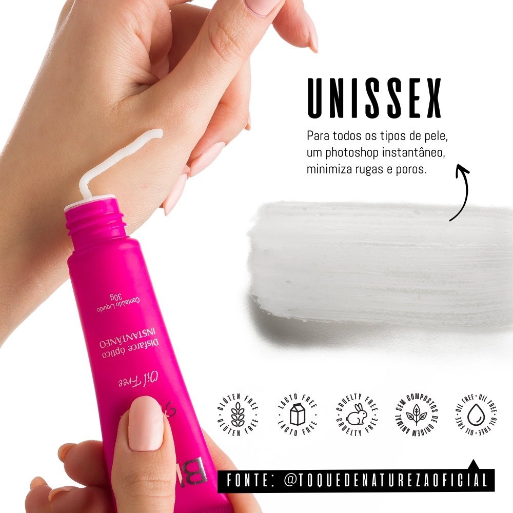 Blush Toque De Natureza Blur Disfarce óptico Instantâneo 30gr
