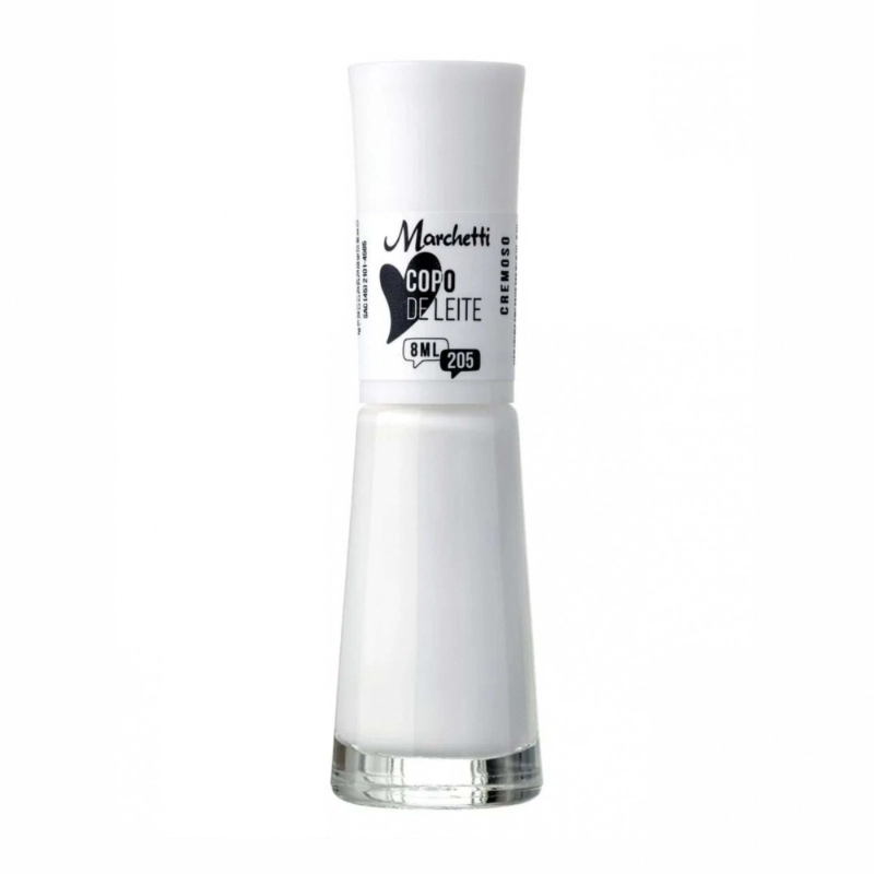 Marchetti Esmalte Liquido Cremoso 205 Copo De Leite 8 Ml X 1