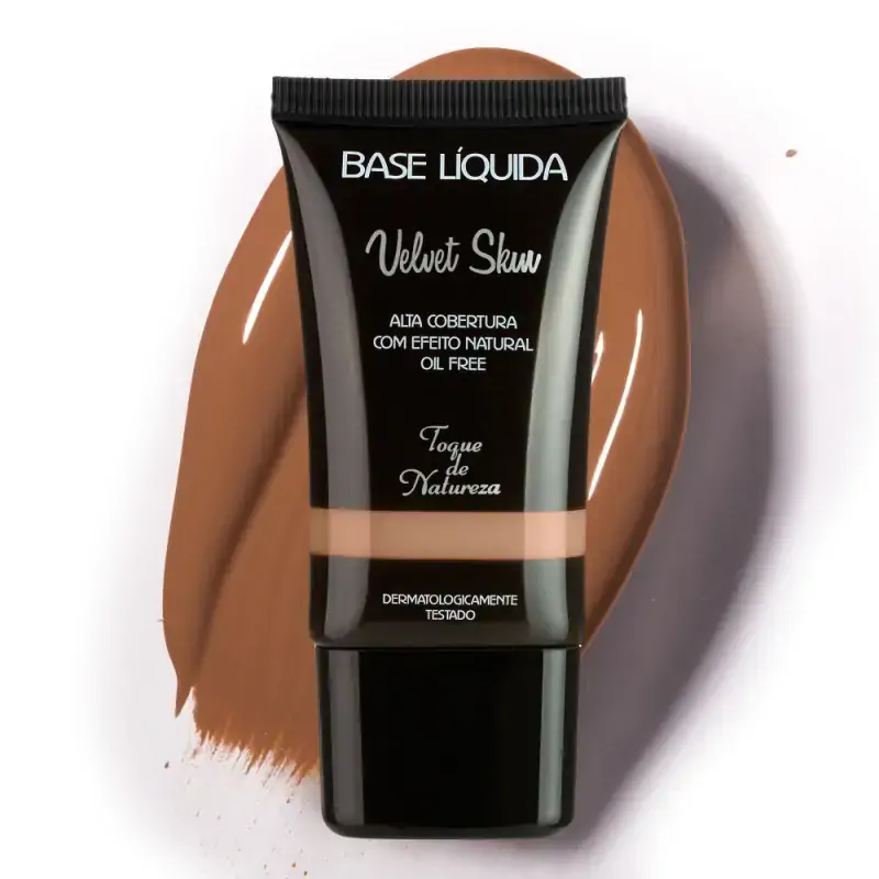 Base Liquida Velvet Skin Ref. 209 Cacau Toque De Natureza