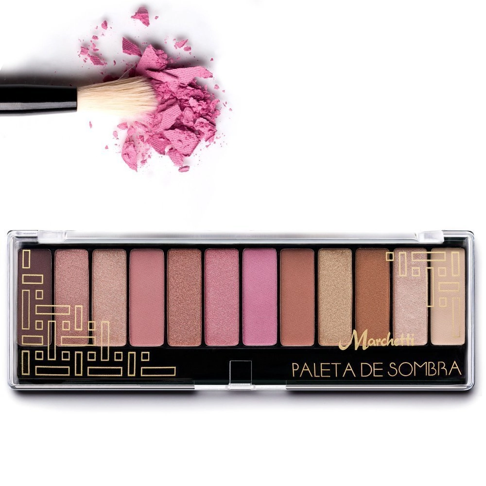 Paleta De Sombra Sweet Rose Marchetti Ref:04
