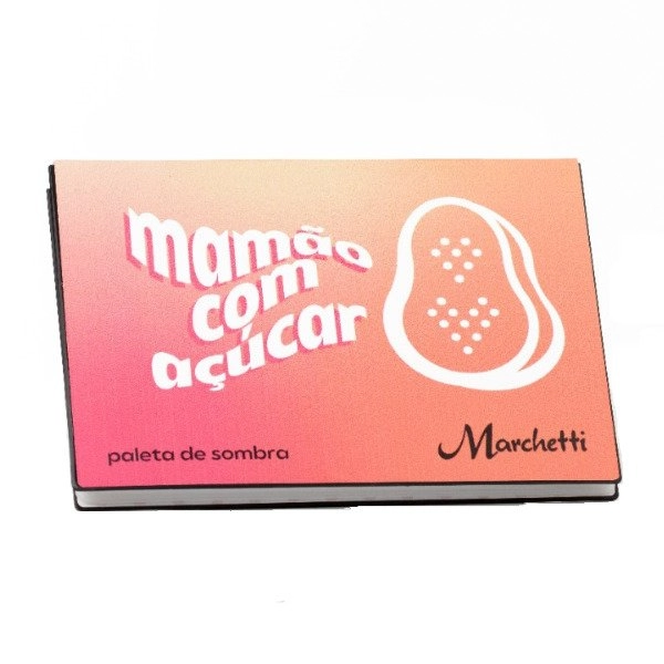 Paleta De Sombras Seu Jeito Mamão Com Açucar