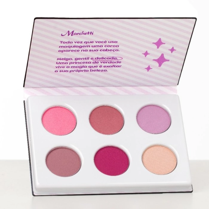Paleta De Sombras Seu Jeito Sonho De Princesa