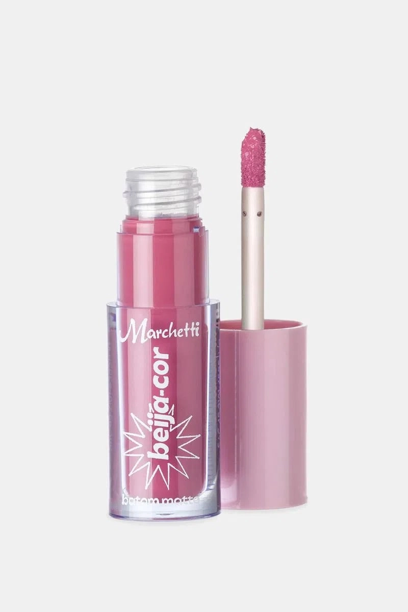 Batom Liquido Matte Beija Cor 04 Orquidea Marchetti