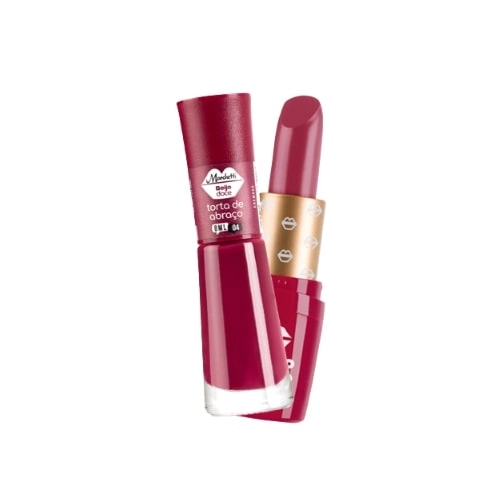 Kit Batom Esmalte 8ml 04 Torta De Abraço Marchetti