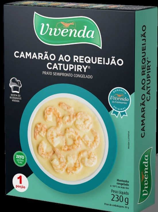 Camarao Ao Catupiry Vivenda Do Camarao 230gr