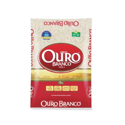 Arroz Ouro Branco 5kg Tp1