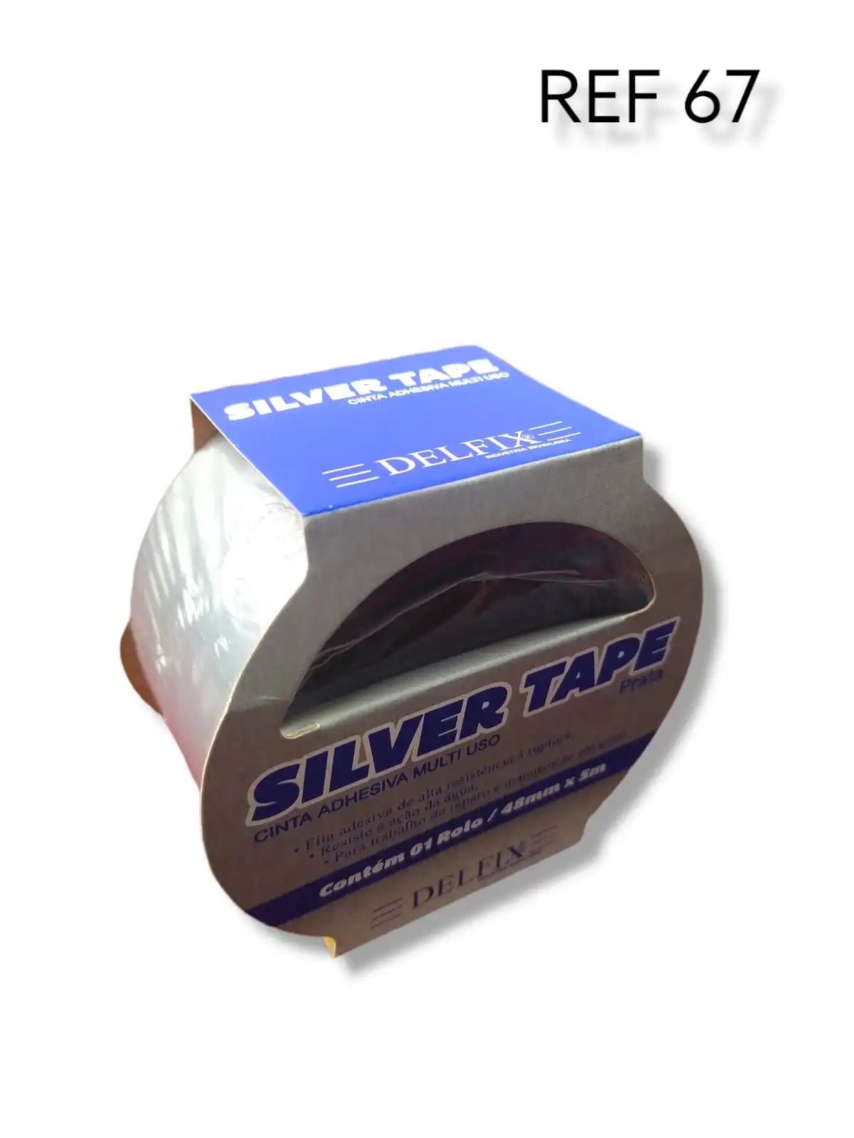 Fita Adesiva Silver Tape 48mmx5m 67 Delfix
