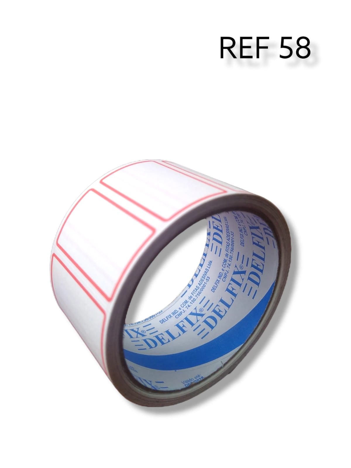 Etiqueta 10m 50x30mm Unidade R 6 0583 Delfix